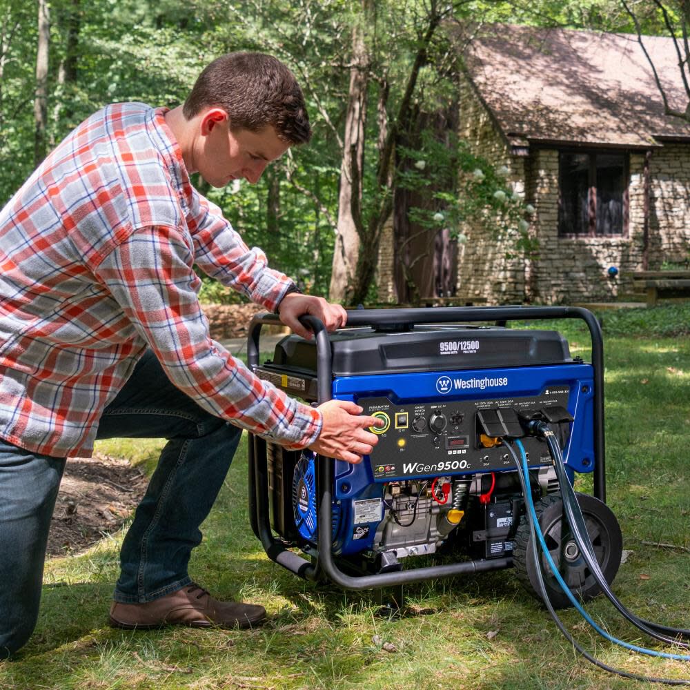 Portable Generator with CO Sensor WGEN9500C