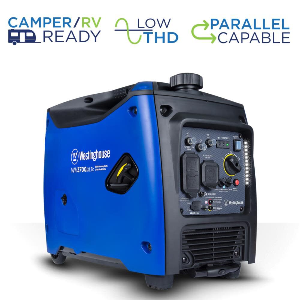 Portable Inverter Generator with CO Sensor WH3700IXLTC