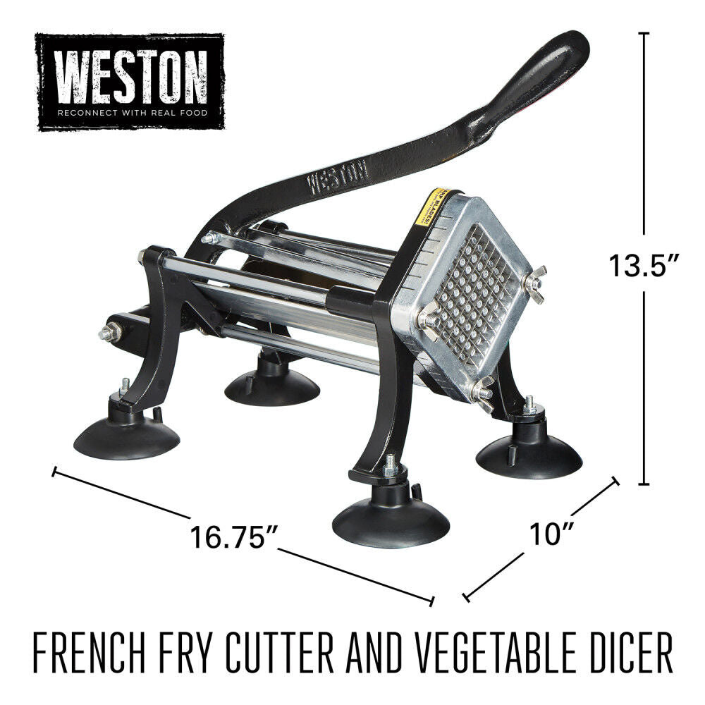 Professional French Fry Cutter and Vegetable Dicer 36-3550-W