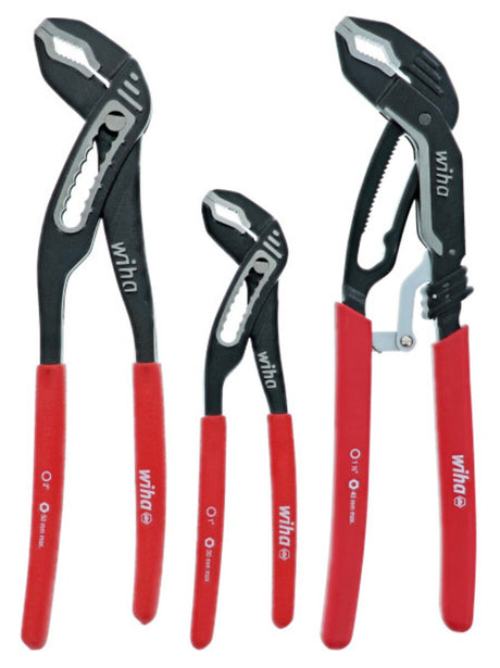 Classic Grip V Jaw Tongue and Groove Pliers Tray Set 3pc 34690