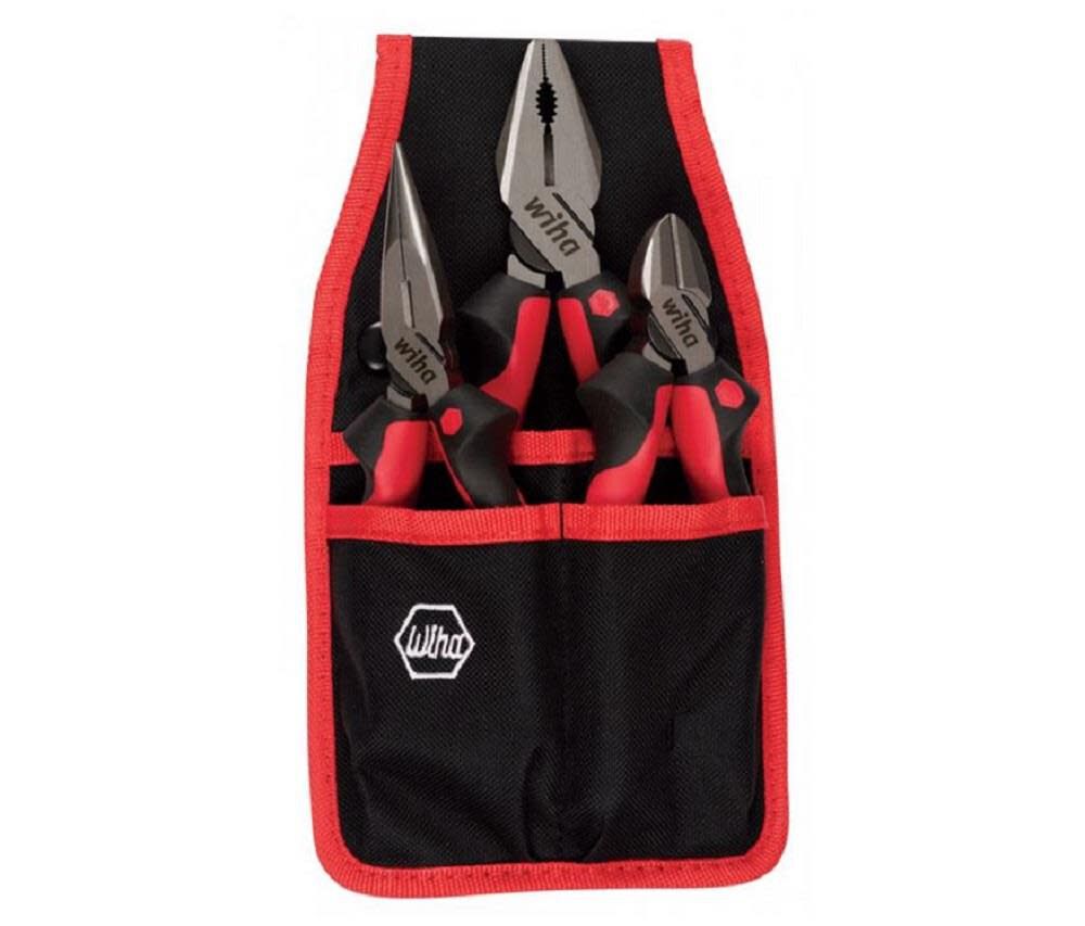 Industrial SoftGrip Pliers & Cutters Set 3 Piece 30993