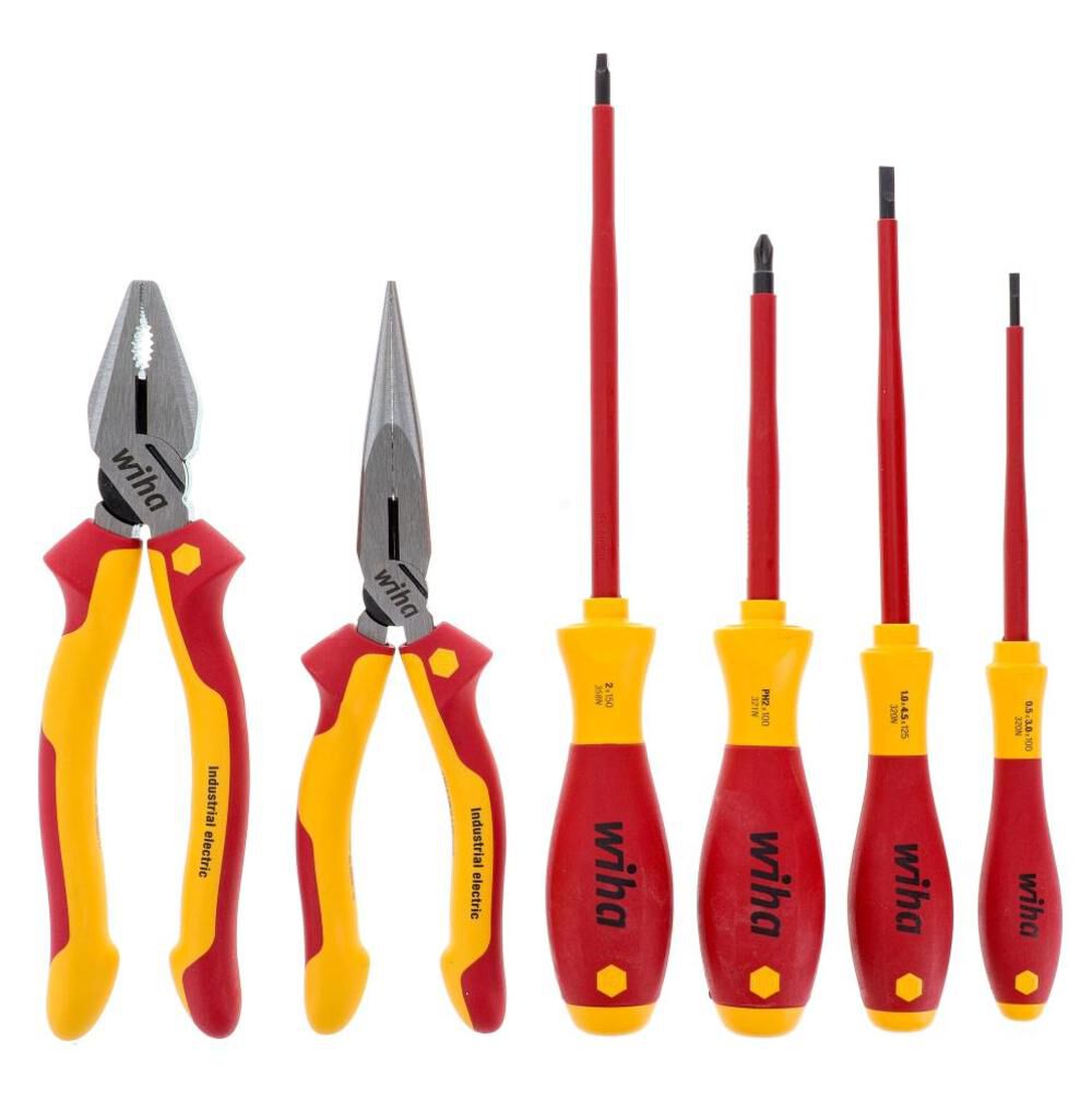 6-Piece Composite Handle Assorted Drive Screwdriver Set 32984