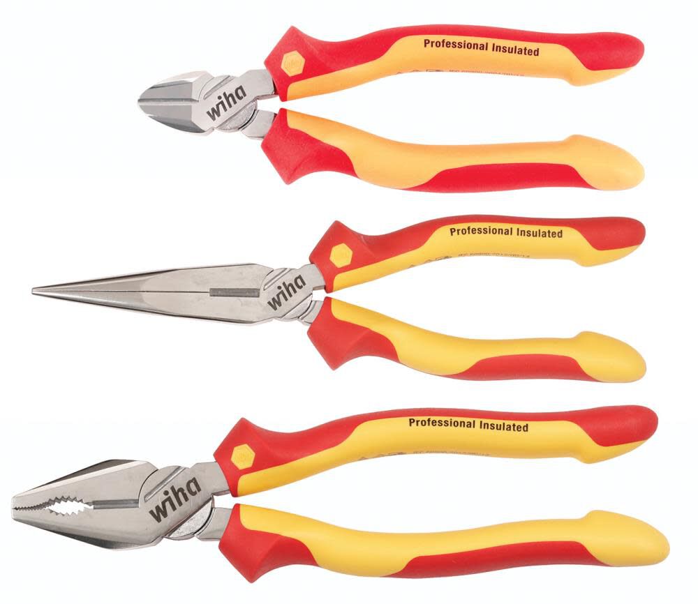 Insulated Pliers & Cutters Set 3 piece 32864