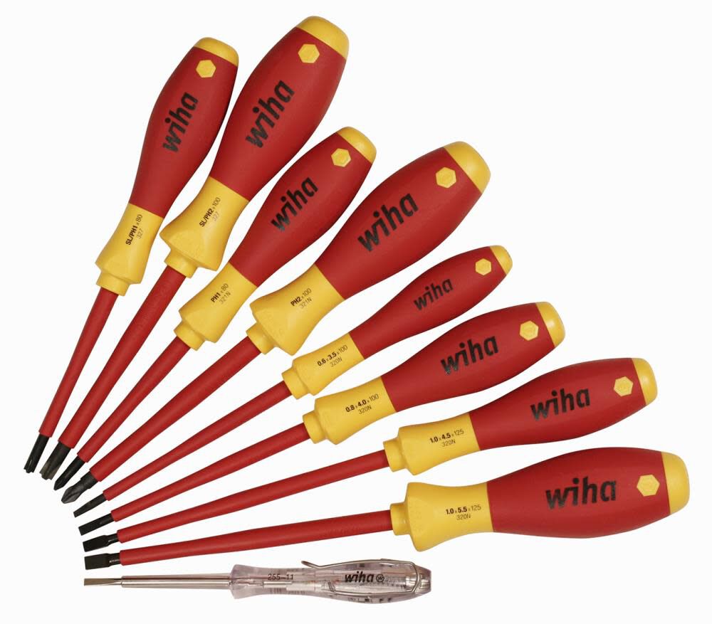 Insulated Screwdriver Set 9pc 32089