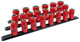 Insulated Socket Set 1/2in Drive Metric 22pc 31793