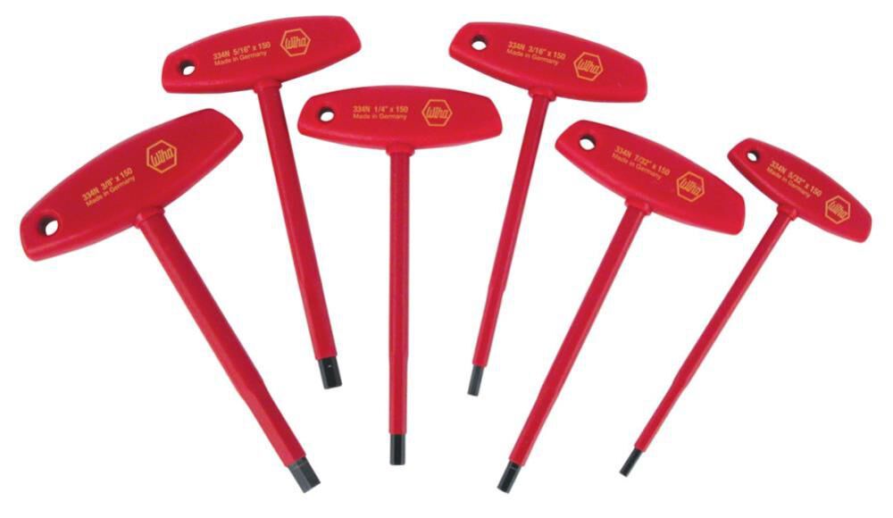 Insulated T-Handle Hex Inch 6 Pc. Set 33490