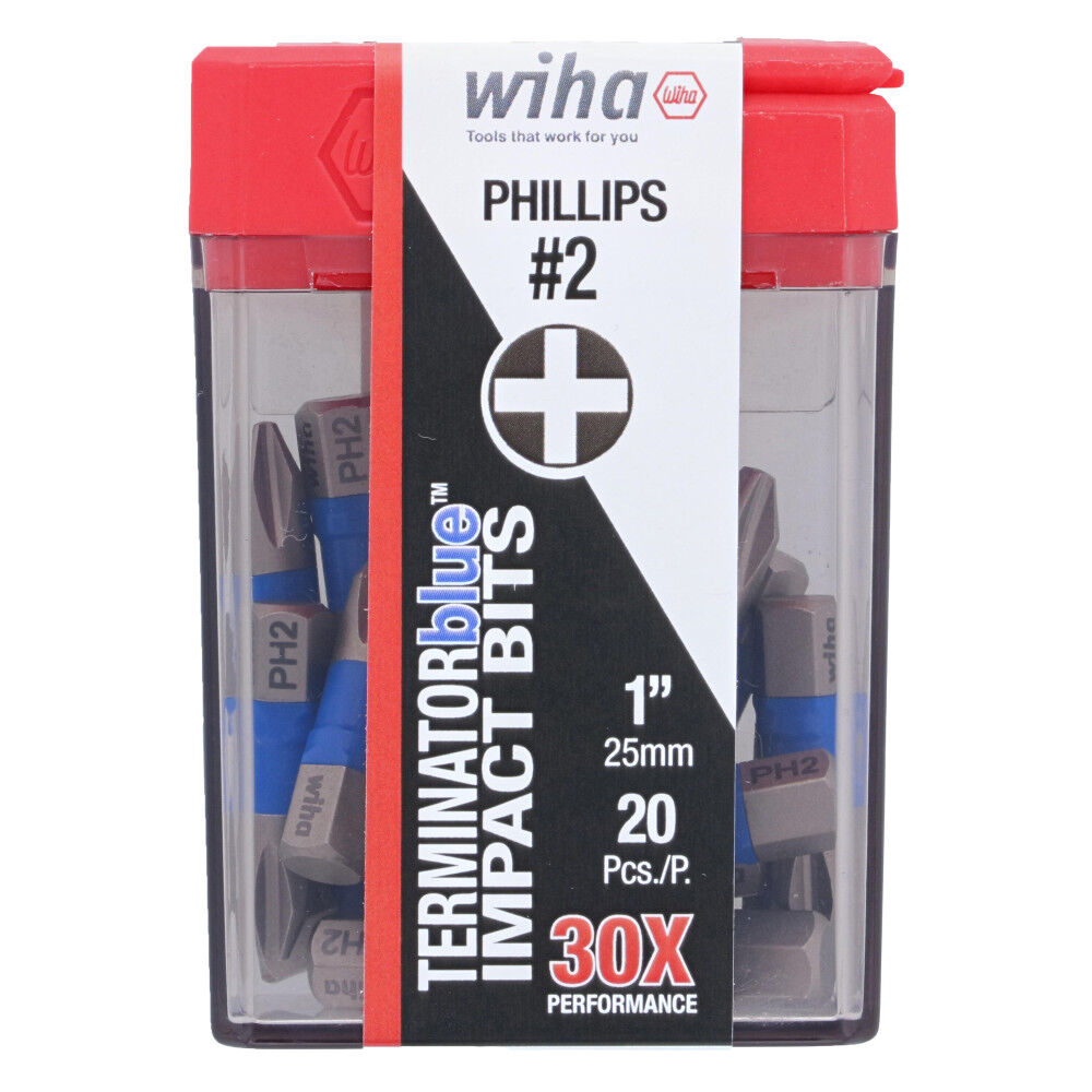 1/4-in x 1-in Phillips Impact Driver Bit (20-Piece) 70042