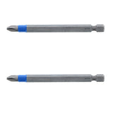 TerminatorBlue Impact Bit Phillips #2 3.5in 2pk 70302