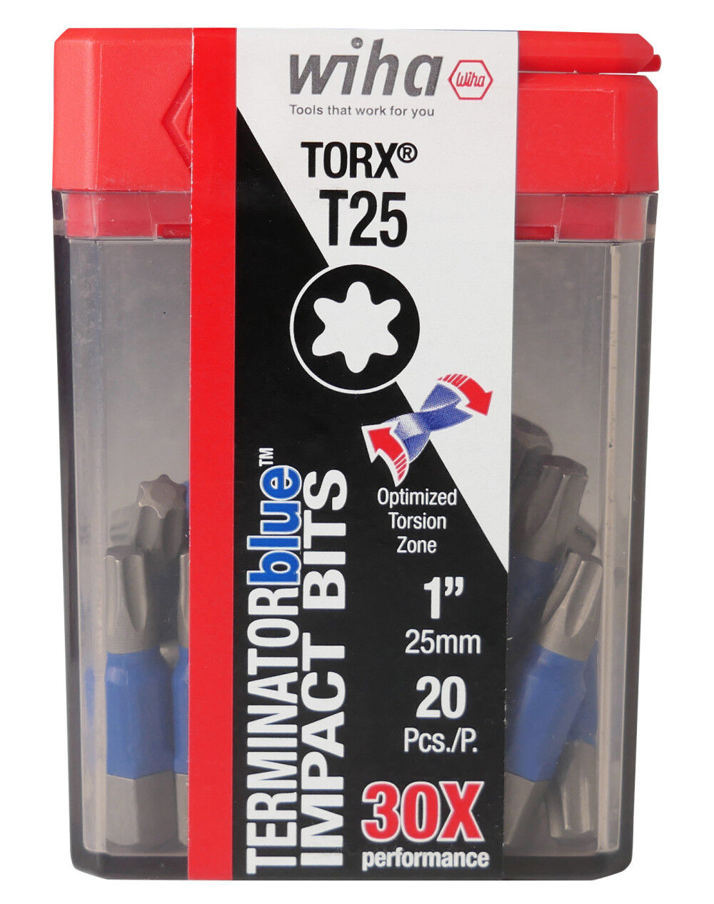 Terminator x 1-in Torx Impact Driver Bit (20-Piece) 70060