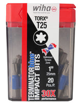 Terminator x 1-in Torx Impact Driver Bit (20-Piece) 70060