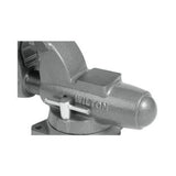 Heavy-Duty Bench Vise, 3-1/2-in Jaw Width, 3-1/2-in Jaw Opening, 4.5-in Throat Depth, Gray Finish 28825