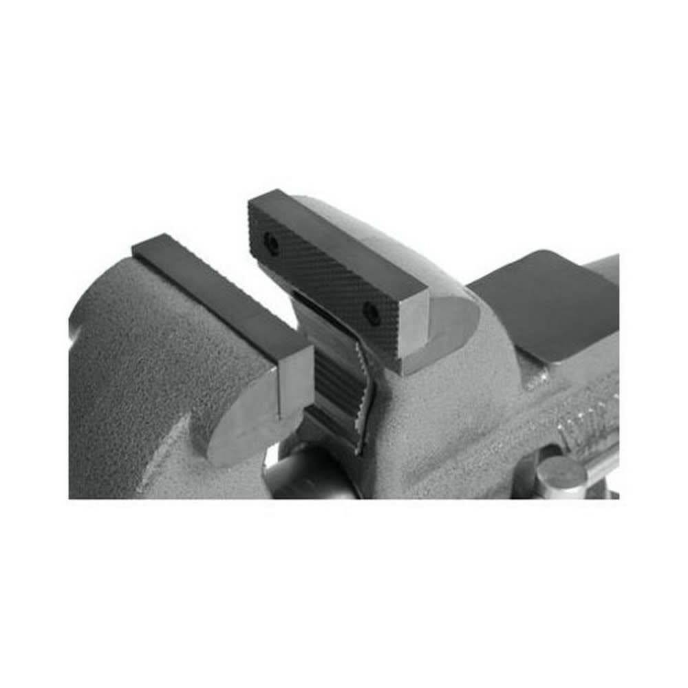 Heavy-Duty Bench Vise, 3-1/2-in Jaw Width, 3-1/2-in Jaw Opening, 4.5-in Throat Depth, Gray Finish 28825