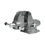 Heavy-Duty Bench Vise, 3-1/2-in Jaw Width, 3-1/2-in Jaw Opening, 4.5-in Throat Depth, Gray Finish 28825