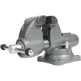 Heavy-Duty Bench Vise, 4-1/2-in Jaw Width, 7-in Jaw Opening, 4-in Throat Depth, Gray 28826