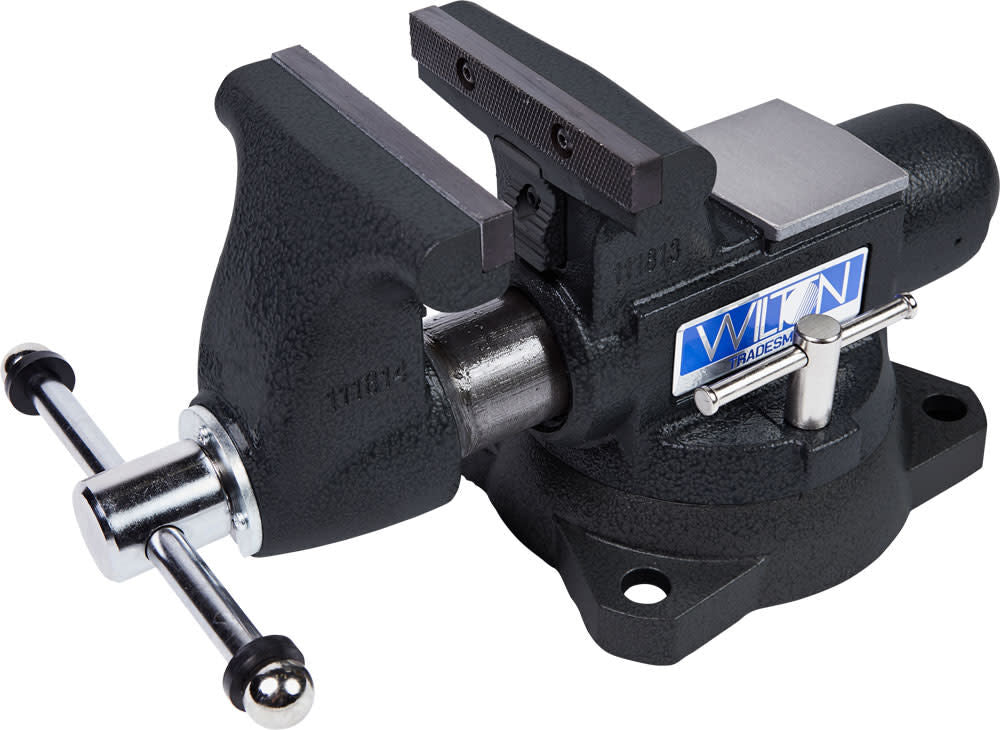 5-1/2-in Cast Iron Tradesman Bench Vise 28806A