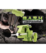 6 1/2in Utility Vise with 4Lb BASH Sledge Hammer 11128BH