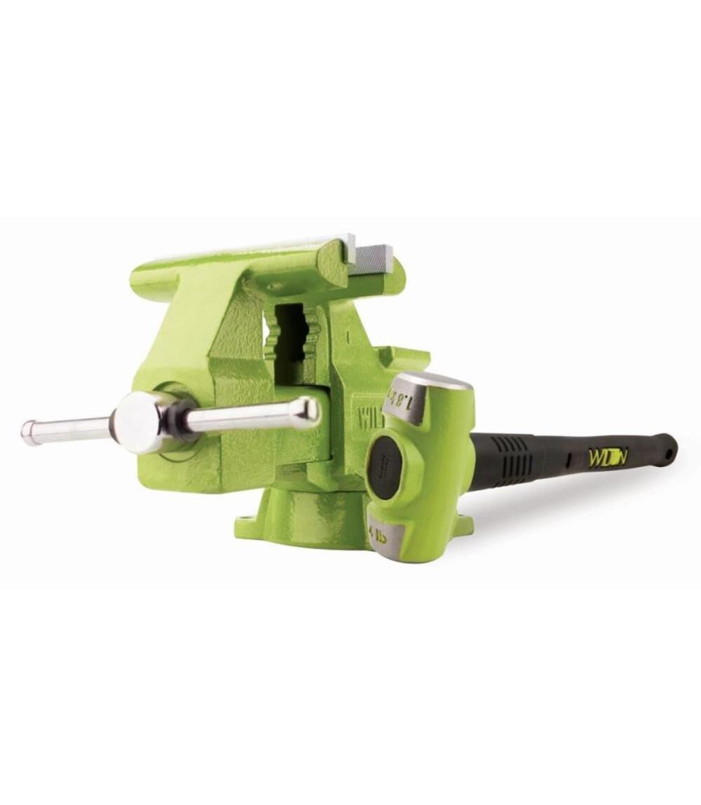 6 1/2in Utility Vise with 4Lb BASH Sledge Hammer 11128BH