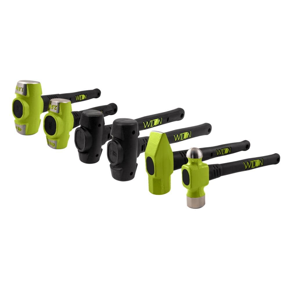 6 PC Master Hammer Kit 11109J