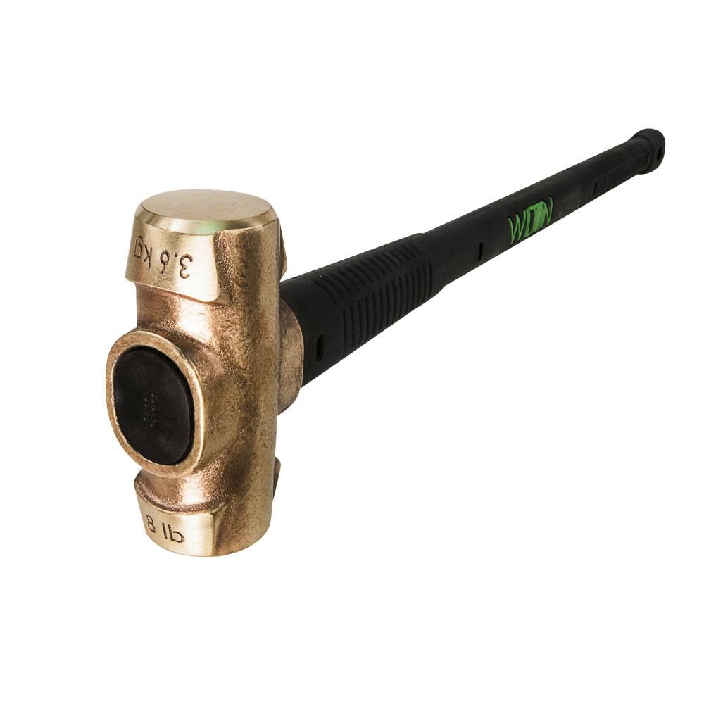 8 Lb Head 30in B.A.S.H Brass Hammer 90830J