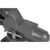 Bench Vise, 3-in Jaw Width, 4-3/8-in Jaw Opening, 2-1/16-in Throat Depth, Gray Finish 28830