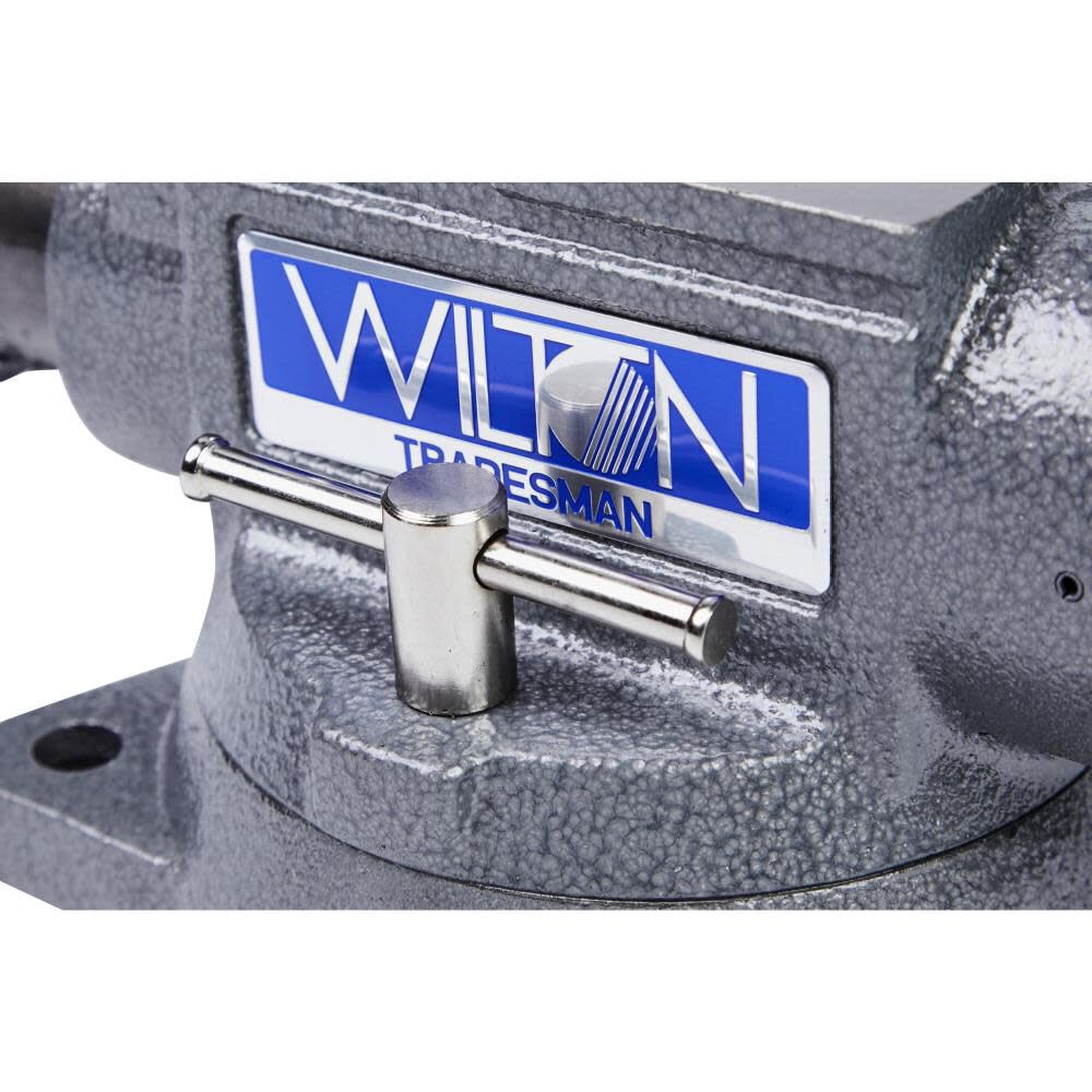 Tradesman 4-1/2 In. Round Channel Vise with Swivel Base 28805W