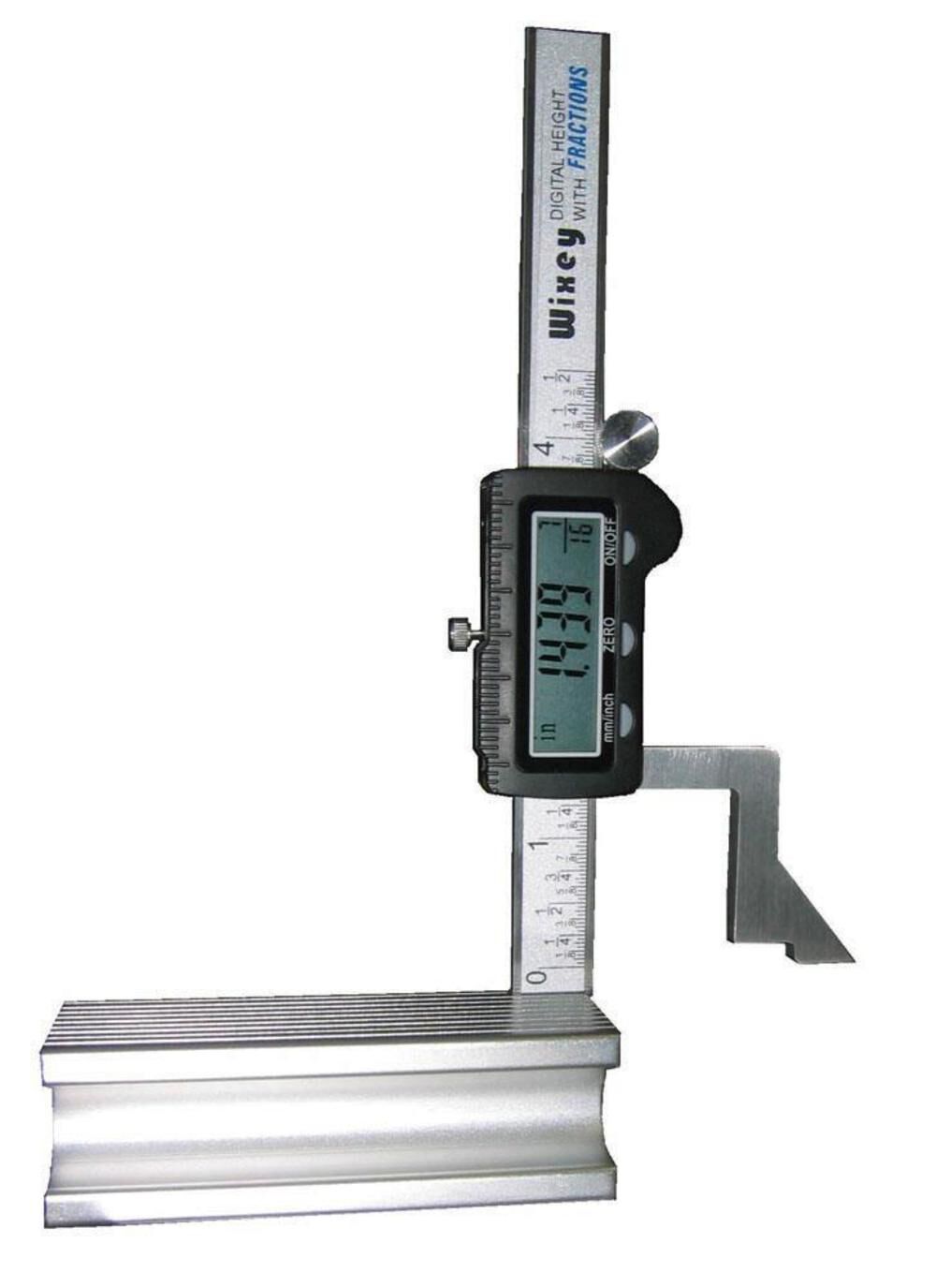 Digital Height Gauge with Fractions WR200