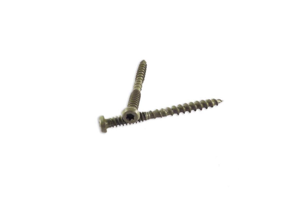 #10 x 2-1/2 In. 1000 Hour PPG E-Coat Grey Composite Deck Screws CD10X212G-5