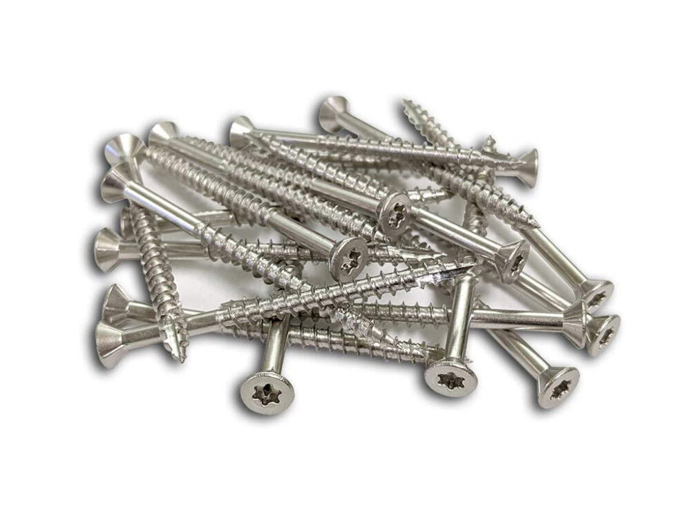 Stainless Steel Wood Screws #9 x 2in 1lb APSS9X2-1