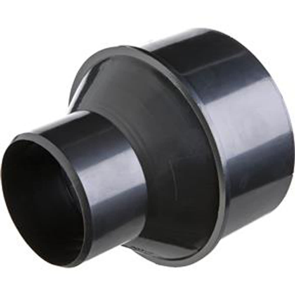 4 and 2-1/2 in Outside Diameter ABS Plastic Reducer W1044