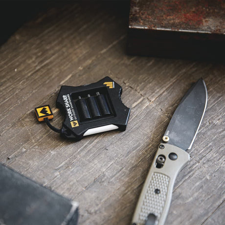 Sharp Knife & Tool Sharpener with Micro Sharpener Bundle WSKTS-KS-FREE