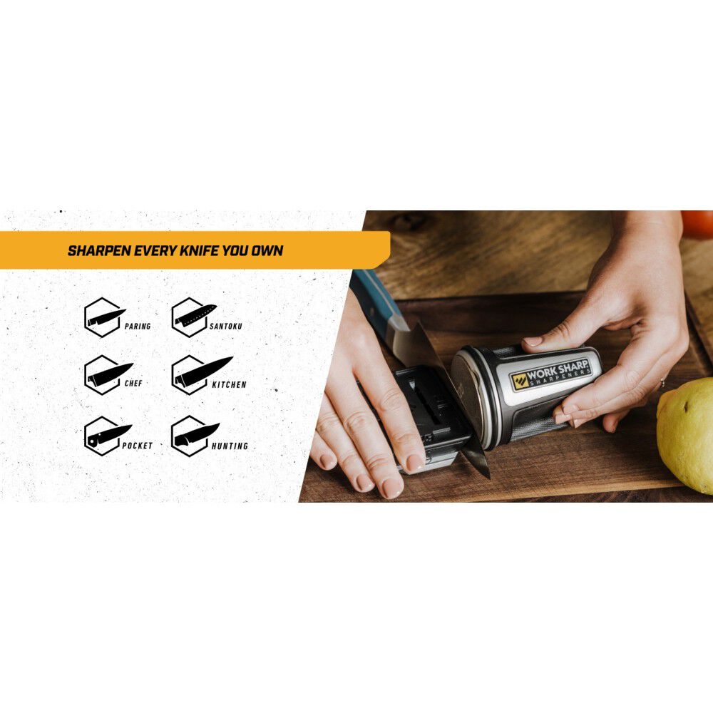 Manual Handheld Ergonomic Rolling Knife Sharpener WSKTNRKS