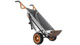 3 cu. ft. AeroCart 8-in-1 Wheelbarrow Dump and Yard Cart in One WG050