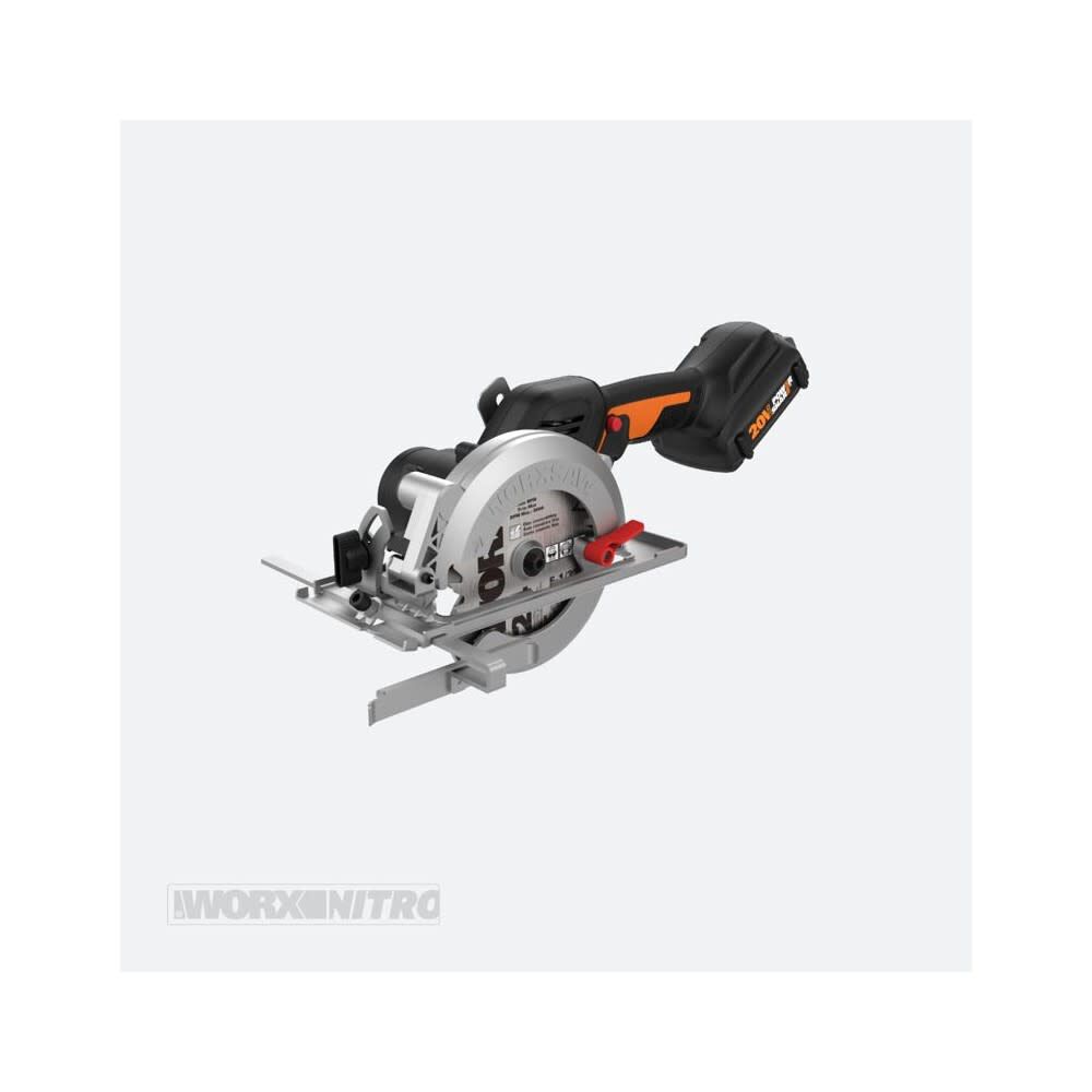 4.5 in Cordless Compact Circular Saw (Bare Tool) WX531L