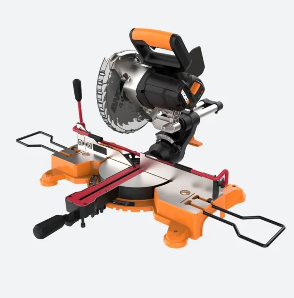 7.25 in Cordless Sliding Compound Miter Saw (Bare Tool) WX845L