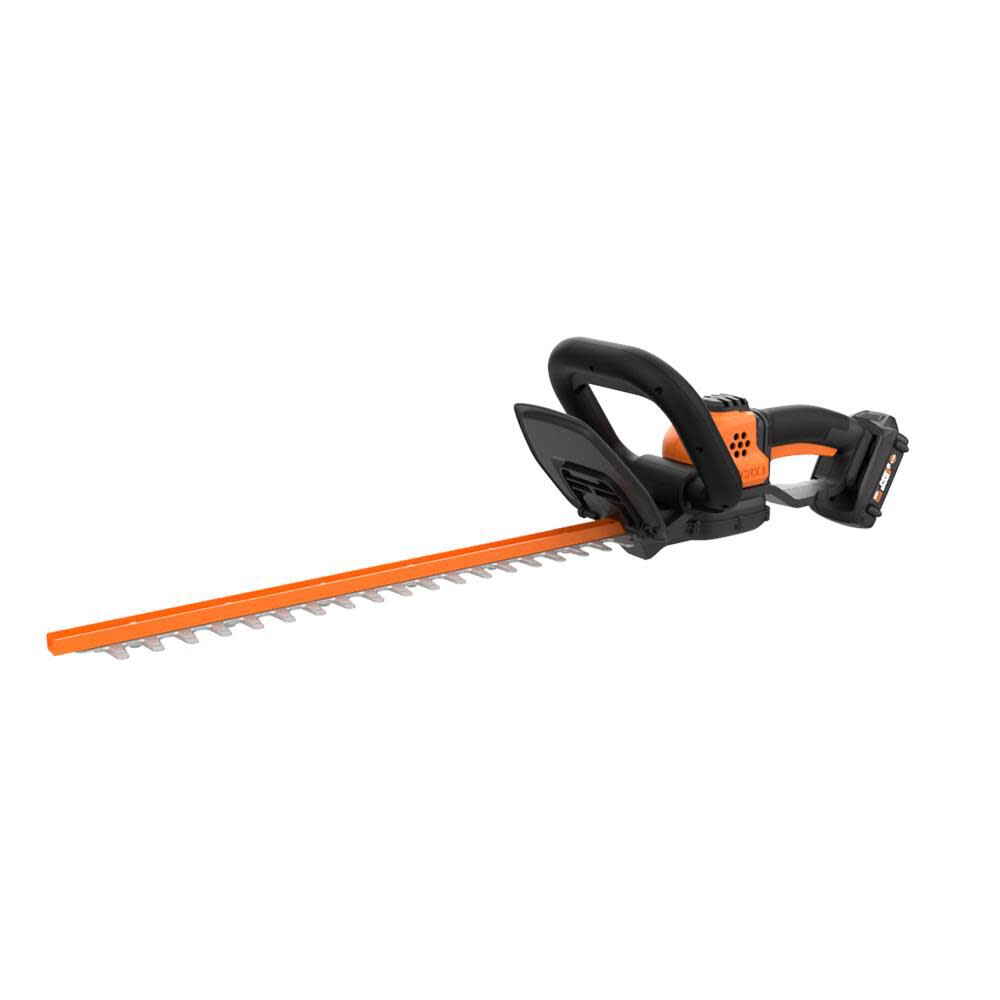 POWER SHARE 20-Volt Li-Ion 22 in. Electric Cordless Hedge Trimmer 3/4 in. Cutting Capacity Battery and Charger Included WG261