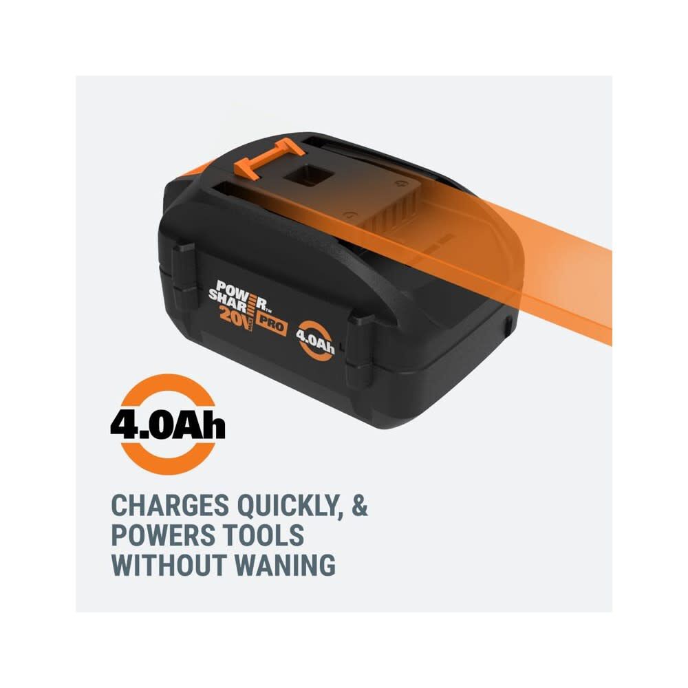 Power Share PRO 20V Max 4Ah High Capacity Battery WA3012