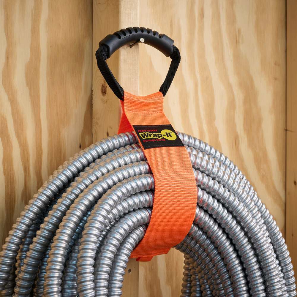 Easy Carry Storage Strap, 28 Inch x 2.5 Inch, Blaze Orange 100-H-28ORX