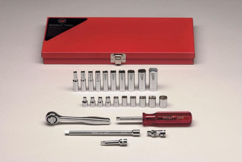 1/4 In. Drive 23 pc. 6 pt Standard & Deep Socket Set 223