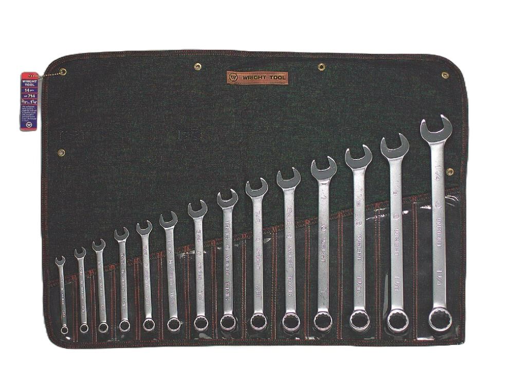 14 pc. Combination Wrench Set 3/8 in. to 1-1/4 In. 714