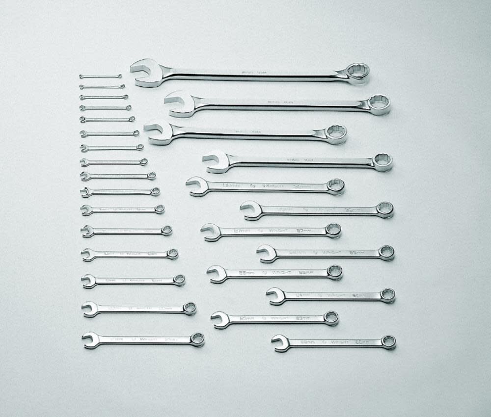 28 pc. 12 Pt. Metric Combination Wrench Set 6 mm to 50 mm 760