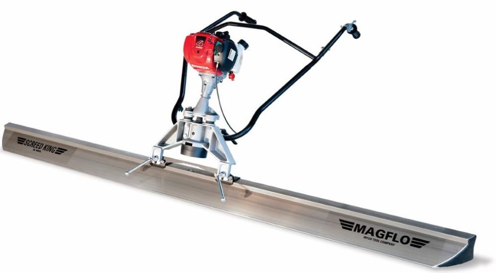 Magflo 4' Screed Bar For Single Power Unit WS621400