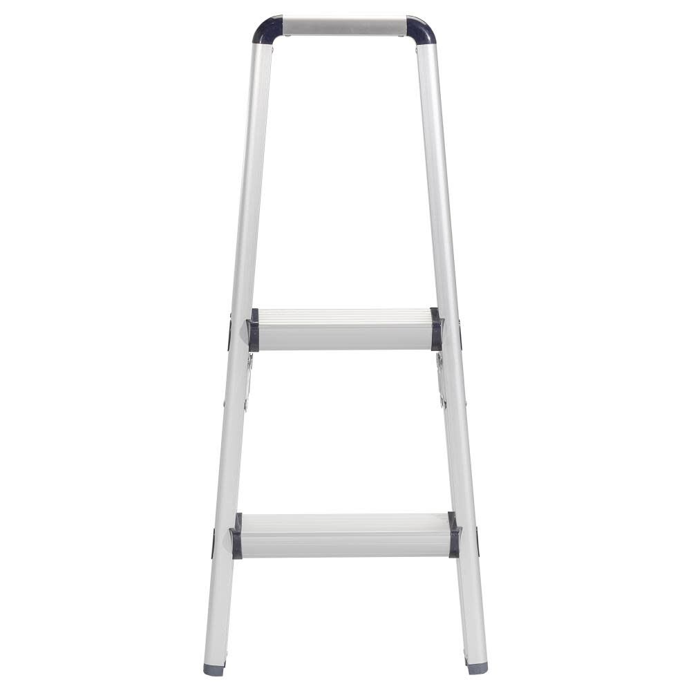 2-Step 225-lb Load Capacity Silver Aluminum Step Stool FT-2