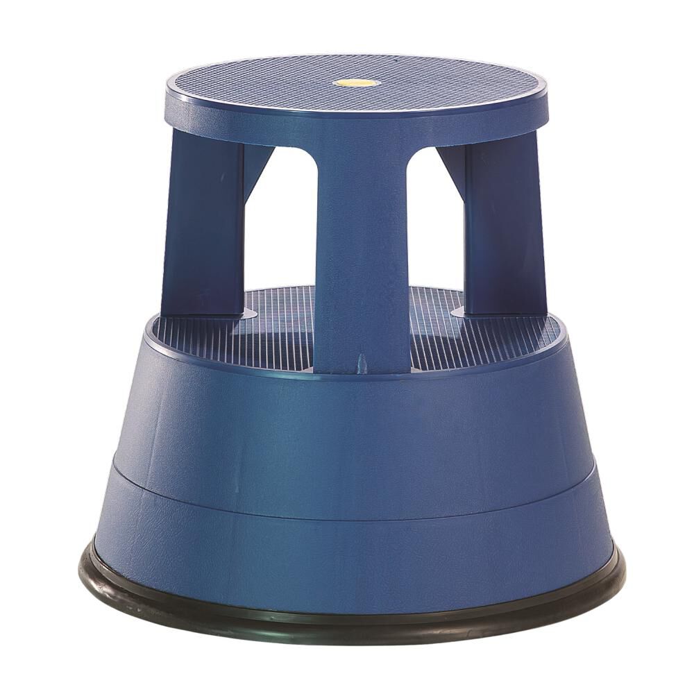 2-Step 300-lb Load Capacity Blue Plastic Step Stool 969