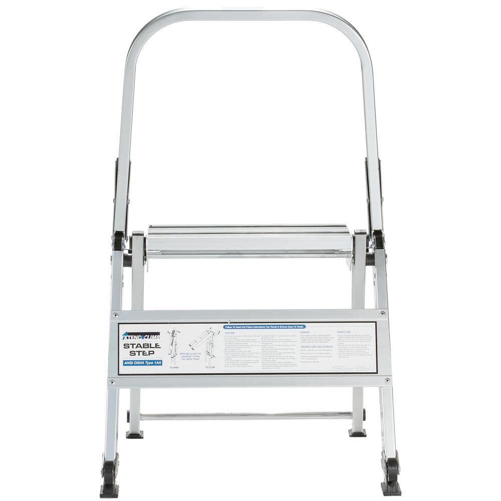 2 Step Aluminum 300-Lb Type IA Step Ladder WT2