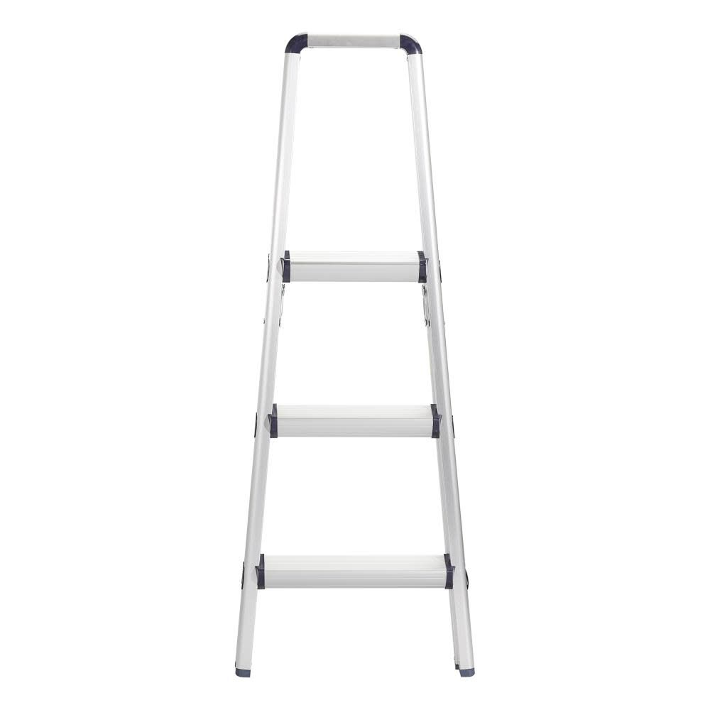 3-Step 225-lb Load Capacity Silver Aluminum Step Stool FT-3