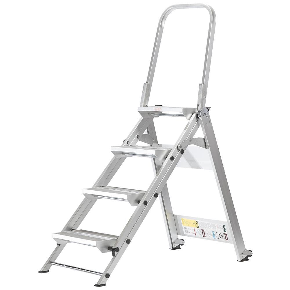 4-5/8-ft Aluminum 300-lb Type IA Step Ladder WT4