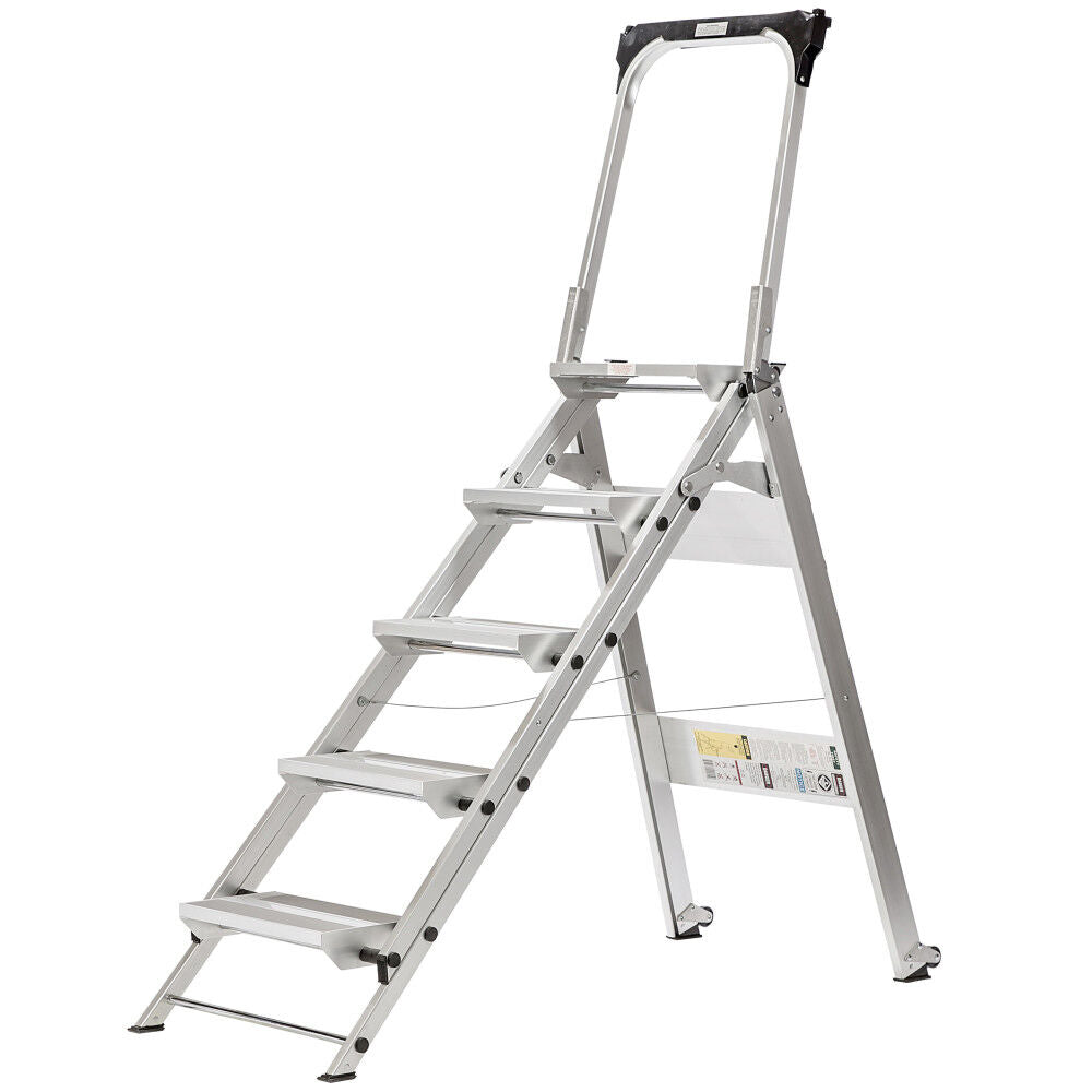 4 Ft Step Ladder Aluminum 375Lb Type IAA WT5