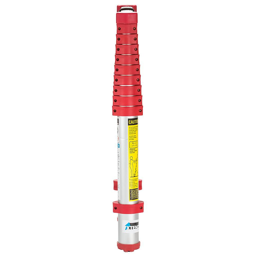 Home Series 10.5' Telescoping Ladder 760P+