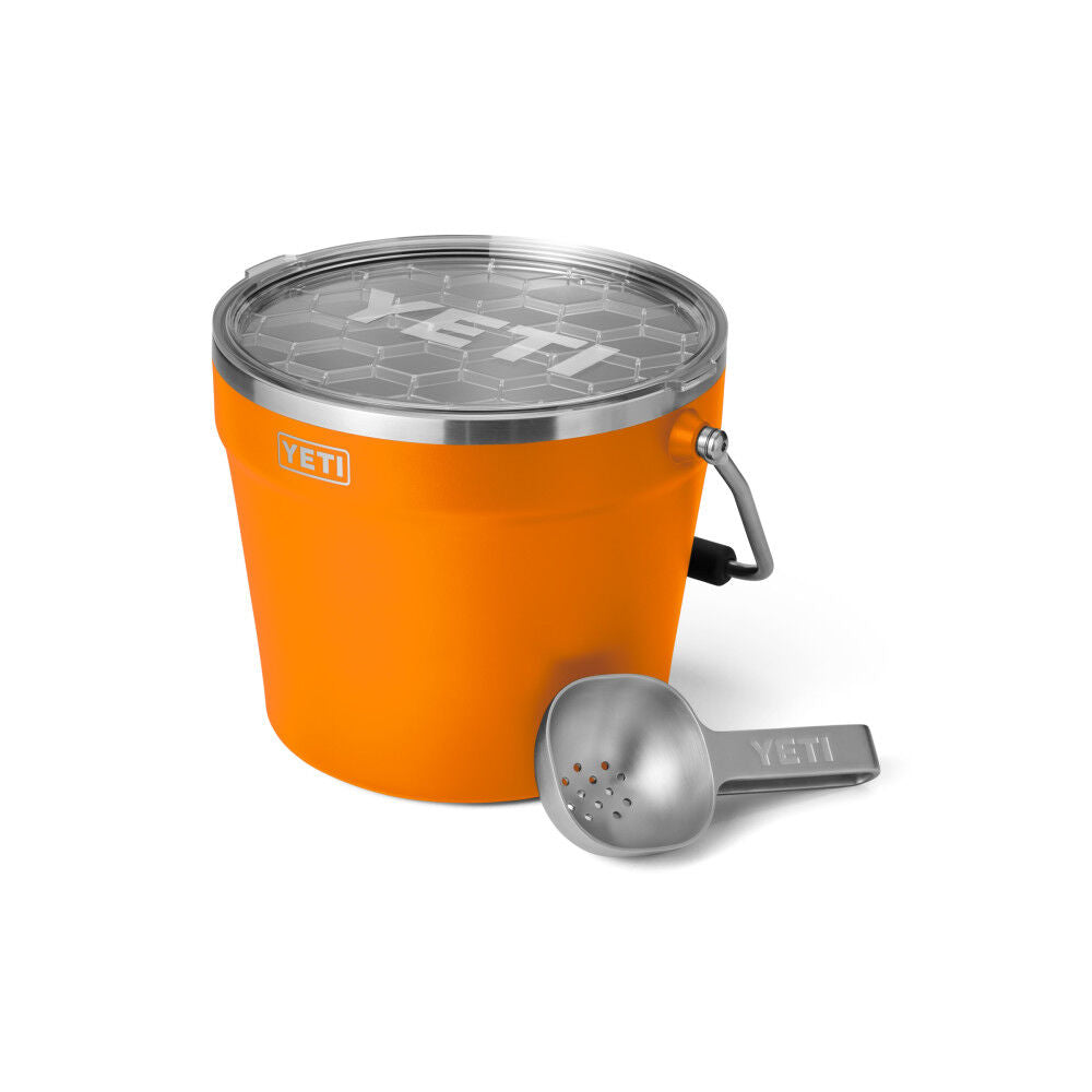 7.6 L Rambler Beverage Bucket with Lid King Crab Orange 21071502618