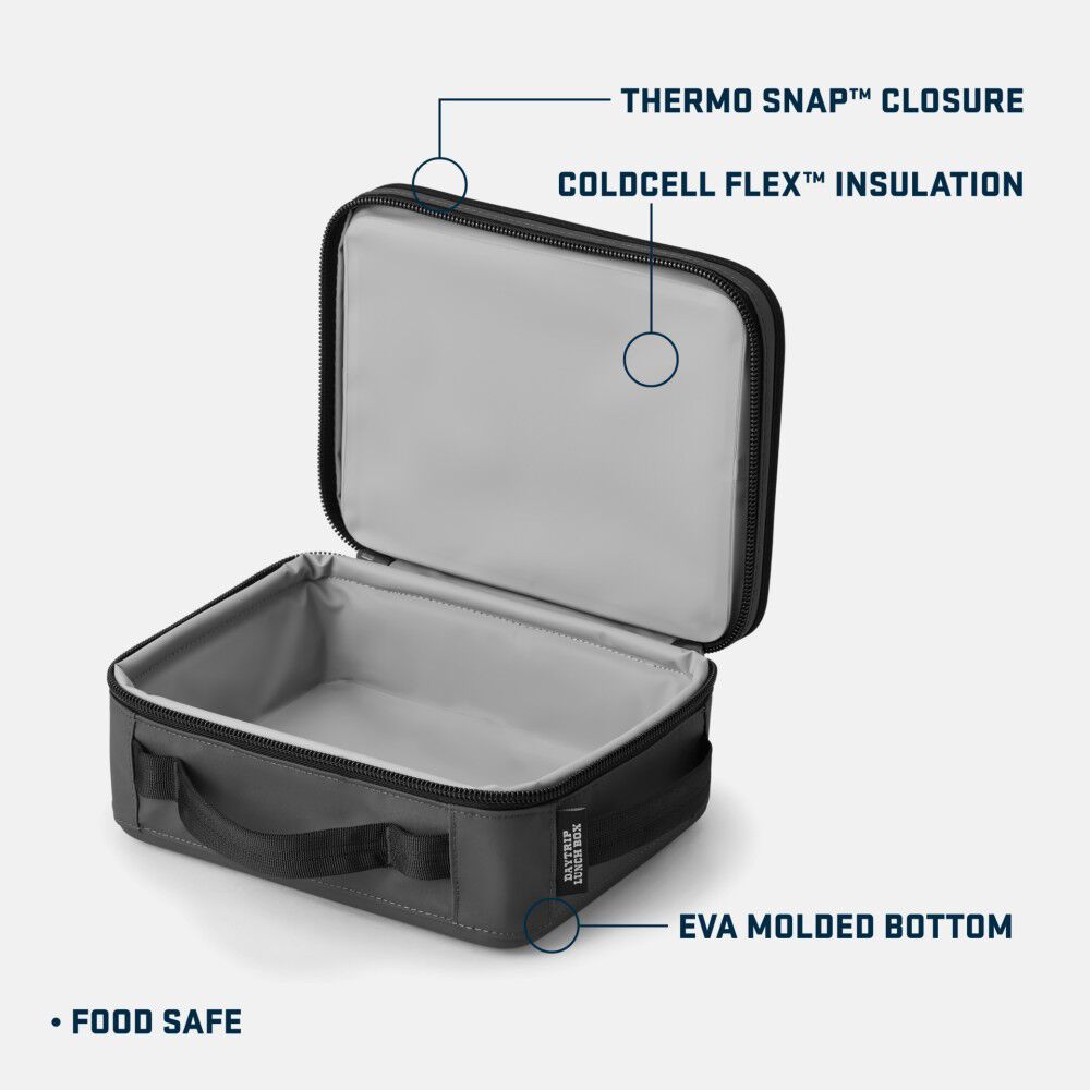 Daytrip Coldcell Flex Insulation Lunch Box, Teal/Orange 18060131553